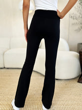 Load image into Gallery viewer, Full Size High Waist Wide Waistband Bootcut Active Pants- Zenana