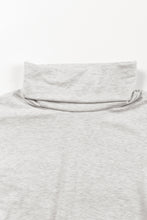 Load image into Gallery viewer, LILLY- Gray Cowl Neck Shift Tunic Top