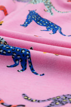 Load image into Gallery viewer, DEAR LOVER- Pink Cheetah Print Shirt and Pants Pajama Set