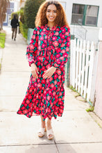 Load image into Gallery viewer, Look Adorable Ribbon Bow Tie Babydoll Tiered Maxi Dress