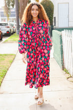 Load image into Gallery viewer, Look Adorable Ribbon Bow Tie Babydoll Tiered Maxi Dress