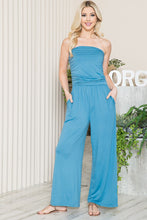 Load image into Gallery viewer, Wide Leg Jumpsuit wit Pockets-2 Colors