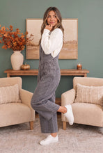 Load image into Gallery viewer, Just Darling Wide Leg Denim Overall