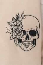 Load image into Gallery viewer, PREORDER: Embroidered Floral Skull Sweatshirt