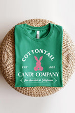 Load image into Gallery viewer, Cotton Tail Easter Bunny Glitter Graphic T Shirts