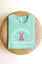 Load image into Gallery viewer, Cotton Tail Easter Bunny Glitter Graphic T Shirts