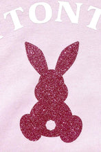 Load image into Gallery viewer, Cotton Tail Easter Bunny Glitter Graphic T Shirts