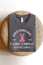 Load image into Gallery viewer, Cotton Tail Easter Bunny Glitter Graphic T Shirts