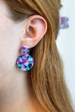 Load image into Gallery viewer, Spiffy & Splendid-Addy Earrings - Purple Party