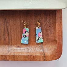 Load image into Gallery viewer, Spiffy & Splendid- Mia Mini Earrings - 80's Pastel