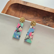 Load image into Gallery viewer, Spiffy & Splendid- Mia Mini Earrings - 80's Pastel
