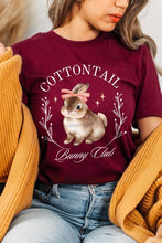 Load image into Gallery viewer, Cottontail Bunny Club Easter Graphic T Shirts