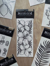 Load image into Gallery viewer, Nature Tats Temp Tattoo- TROPICAL FLORAL