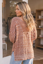 Load image into Gallery viewer, Cinnamon Spice Knit Sweater Top