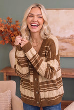 Load image into Gallery viewer, Stripe a Pose Knit Cardigan