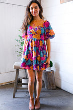 Load image into Gallery viewer, Rosewood Romance Banded Surplice Dress