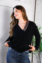 Load image into Gallery viewer, Twilight Charms Beaded V Neck Sweater