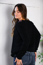 Load image into Gallery viewer, Twilight Charms Beaded V Neck Sweater