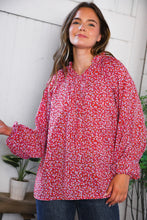 Load image into Gallery viewer, Poppy Daydream Floral Woven Blouse