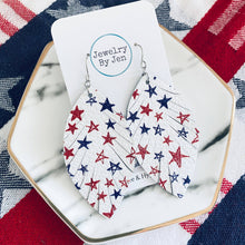 Load image into Gallery viewer, THE LIBERTY'S- Fringe Leaf: Hand Drawn Stars - JEWELRY BY JEN