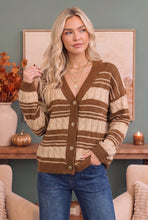 Load image into Gallery viewer, Stripe a Pose Knit Cardigan