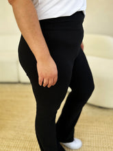 Load image into Gallery viewer, Full Size High Waist Wide Waistband Bootcut Active Pants- Zenana