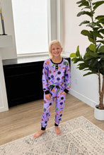 Load image into Gallery viewer, PREORDER: Matching Halloween Jogger Pajama Set in Four Prints