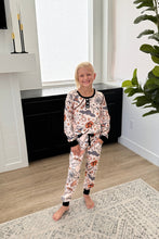Load image into Gallery viewer, PREORDER: Matching Halloween Jogger Pajama Set in Four Prints