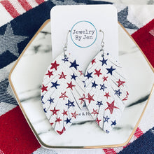 Load image into Gallery viewer, THE LIBERTY'S- Fringe Leaf: Hand Drawn Stars - JEWELRY BY JEN