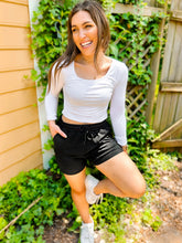 Load image into Gallery viewer, PREORDER: Tia Two Tone Waffle Shorts in Two Colors