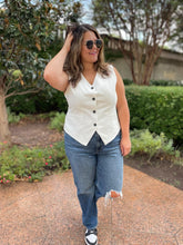 Load image into Gallery viewer, PREORDER: Manhattan Button Vest in Three Colors