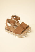 Load image into Gallery viewer, TOPIC-S Espadrille Ankle strap Sandals