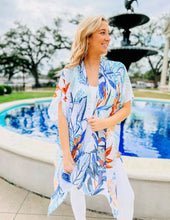 Load image into Gallery viewer, Bird of Paradise Lightweight Kimono by Caroline Hill