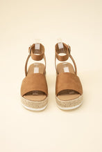 Load image into Gallery viewer, TOPIC-S Espadrille Ankle strap Sandals