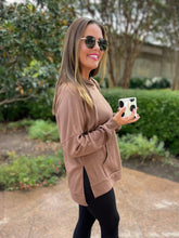 Load image into Gallery viewer, PREORDER: Touch Of Fall Thermal Hoodie in Five Colors