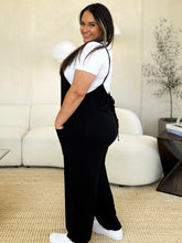 Load image into Gallery viewer, Full Size Plunge Sleeveless Jumpsuit with Pockets- Culture Code