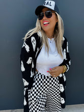 Load image into Gallery viewer, PREORDER: Ghost Reversible Cloud Cardigan