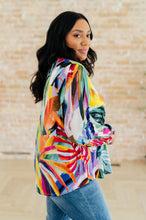 Load image into Gallery viewer, WHITE BIRCH- All Over the World Scoop Neck Blouse