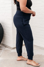 Load image into Gallery viewer, RAE MODE- Always Accelerating Joggers in Nocturnal Navy
