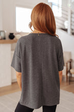 Load image into Gallery viewer, HAPTICS- Always Enough Graphic Tee in Charcoal