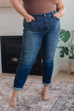 Load image into Gallery viewer, JB Amber Mid Rise Cuffed Slim Fit Jeans (Sizes 0-24)
