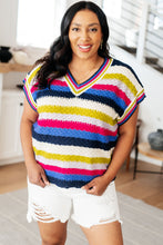 Load image into Gallery viewer, JODIFUL- Another One V-Neck Striped Top