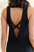 Load image into Gallery viewer, Back it Up Crisscross Cut-Out Back Dress- 111 NORTH