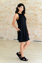 Load image into Gallery viewer, Back it Up Crisscross Cut-Out Back Dress- 111 NORTH