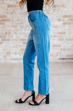 Load image into Gallery viewer, Beck and Call Rhinestone Pants- GEEGEE
