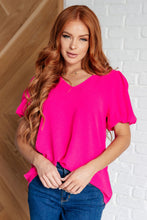 Load image into Gallery viewer, JODIFUL- Belong Together Puff Sleeve Blouse