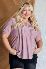 Load image into Gallery viewer, CENTER & MAIN-Best Chance Pleat Front Blouse