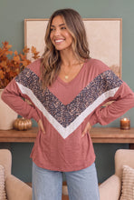Load image into Gallery viewer, Wild Side Chevron Top