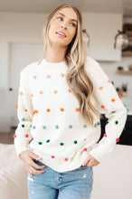 Load image into Gallery viewer, SP24- Jodiful- Candy Buttons Pom Detail Sweater