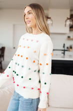 Load image into Gallery viewer, SP24- Jodiful- Candy Buttons Pom Detail Sweater